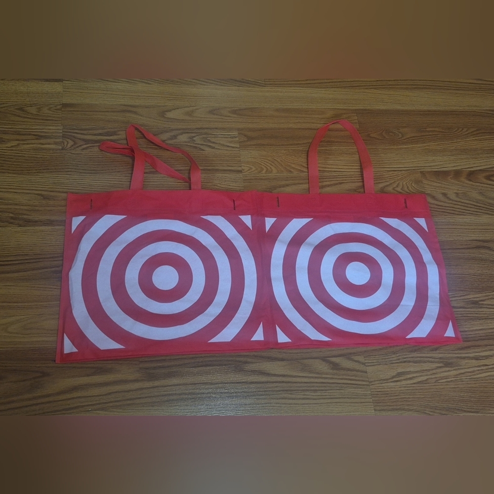 Reusable Grocery Bag Red/White Target New York Packaging - Two Bags